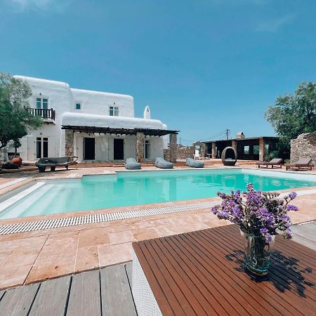Dreamy Boho 5Bed Villa With Pool And Ocean View Mykonos Town Exterior foto
