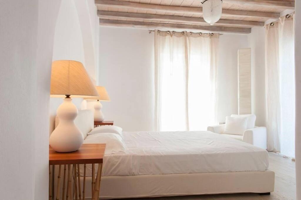 Dreamy Boho 5Bed Villa With Pool And Ocean View Mykonos Town Exterior foto