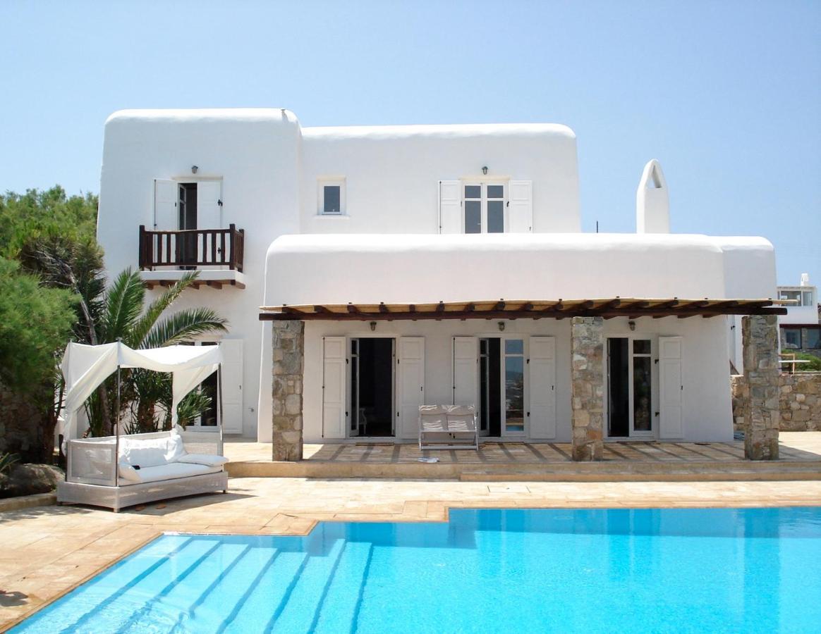 Dreamy Boho 5Bed Villa With Pool And Ocean View Mykonos Town Exterior foto