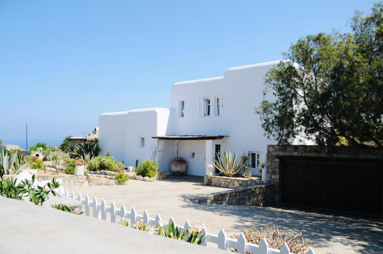 Dreamy Boho 5Bed Villa With Pool And Ocean View Mykonos Town Exterior foto