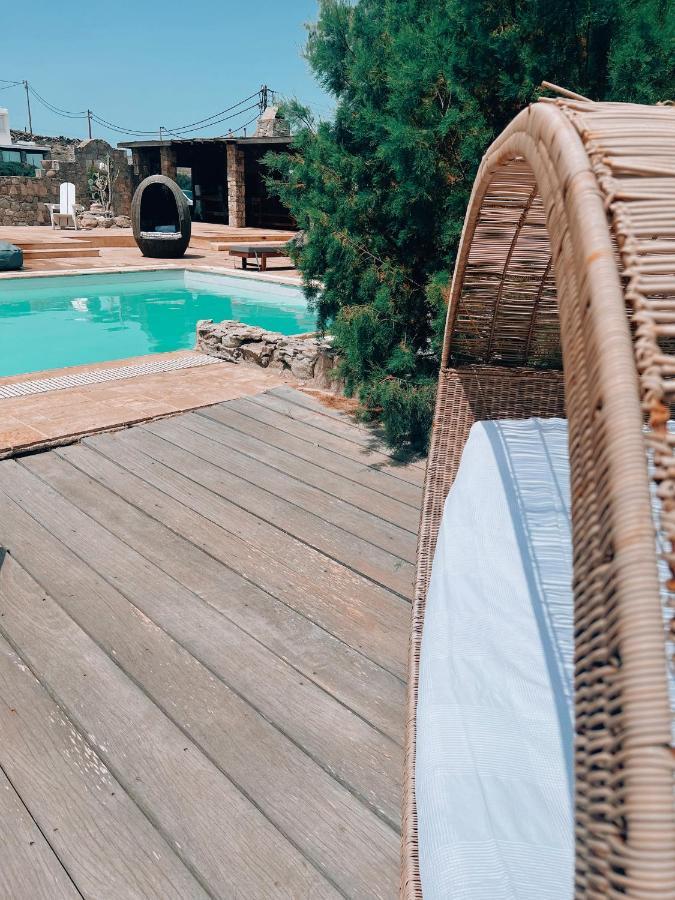 Dreamy Boho 5Bed Villa With Pool And Ocean View Mykonos Town Exterior foto
