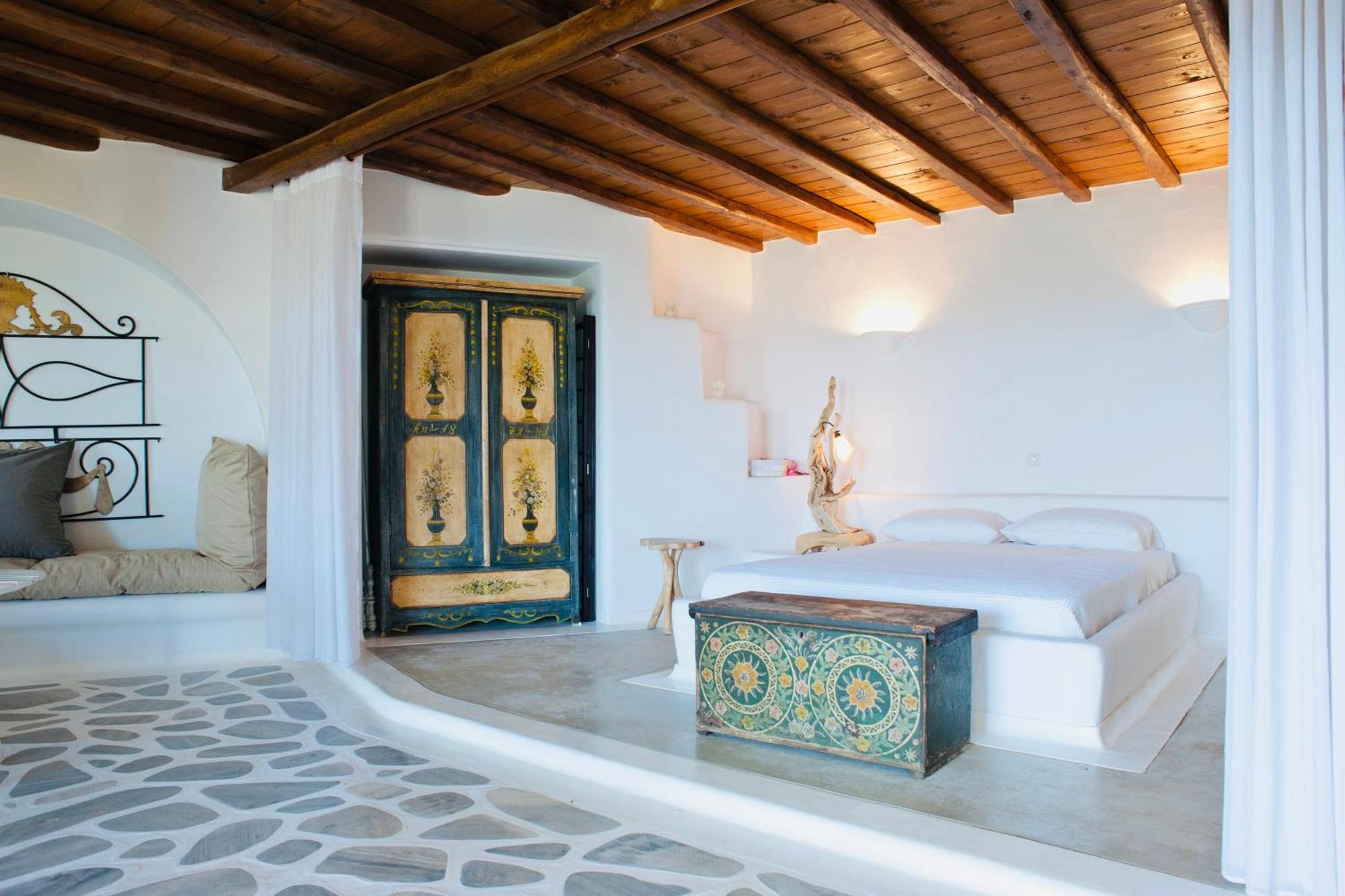 Dreamy Boho 5Bed Villa With Pool And Ocean View Mykonos Town Exterior foto